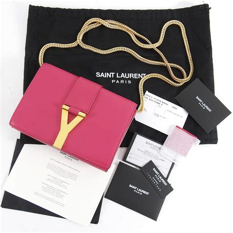 ysl y ligne|YSL mini shopping bags.